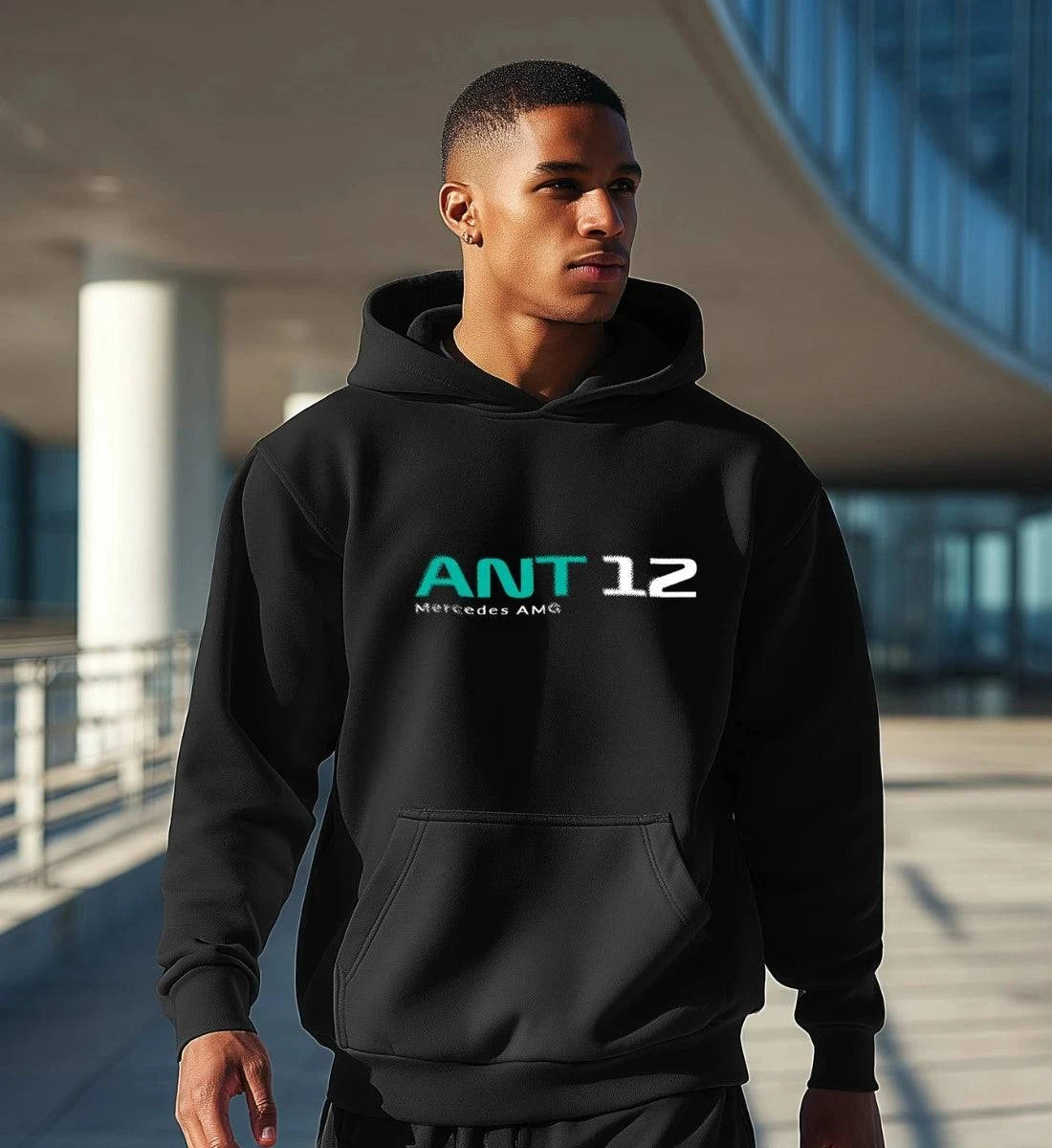 Image of NOVAWEAR ANT 12 Motorsport Hoodie – Limited Edition Streetwear
